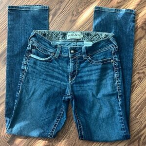 Ariat REAL denim jeans size 31L.